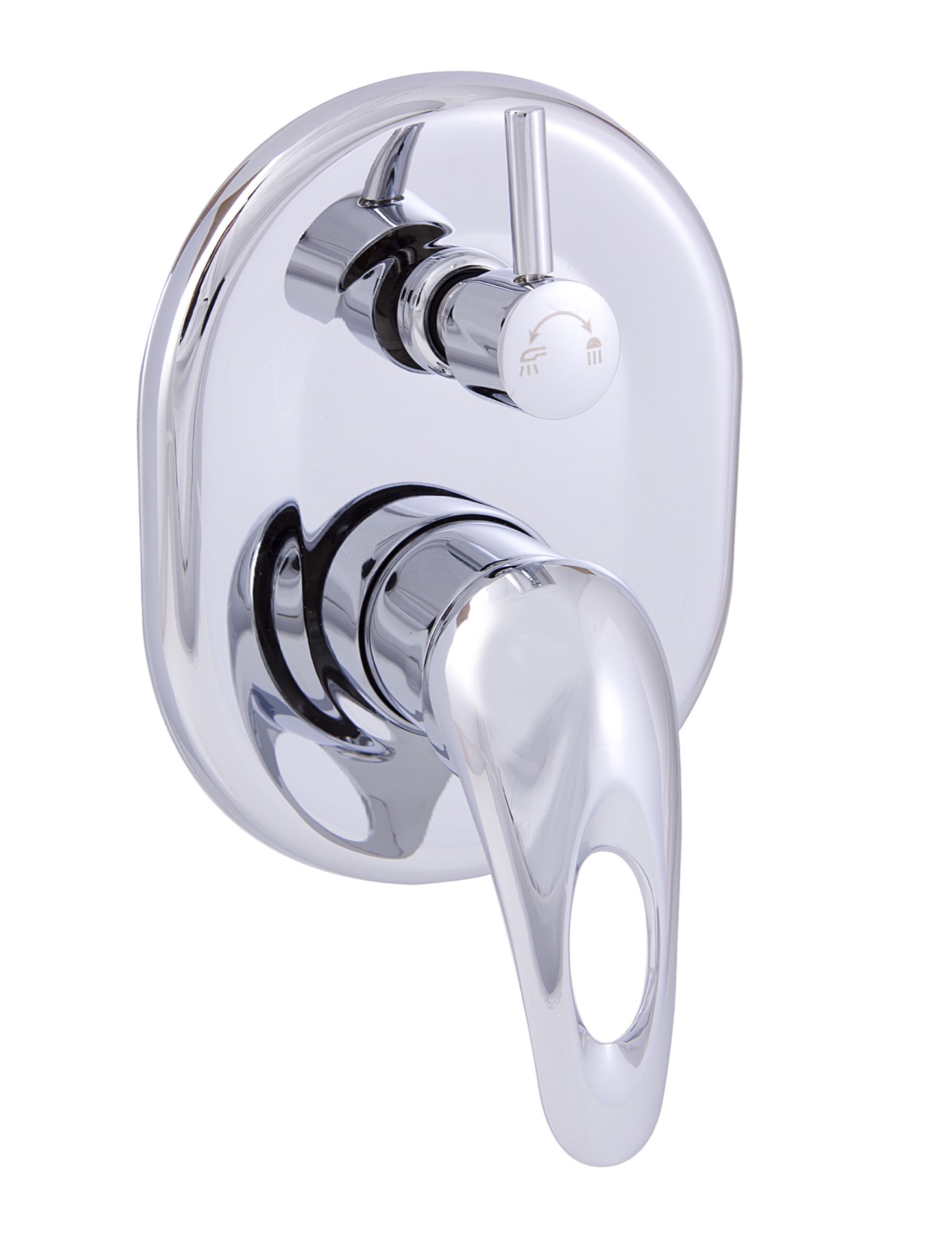 a08d31a30116e65a87876009970ef08a-opt18 Mina Wall Mixer Diverter - Image 1