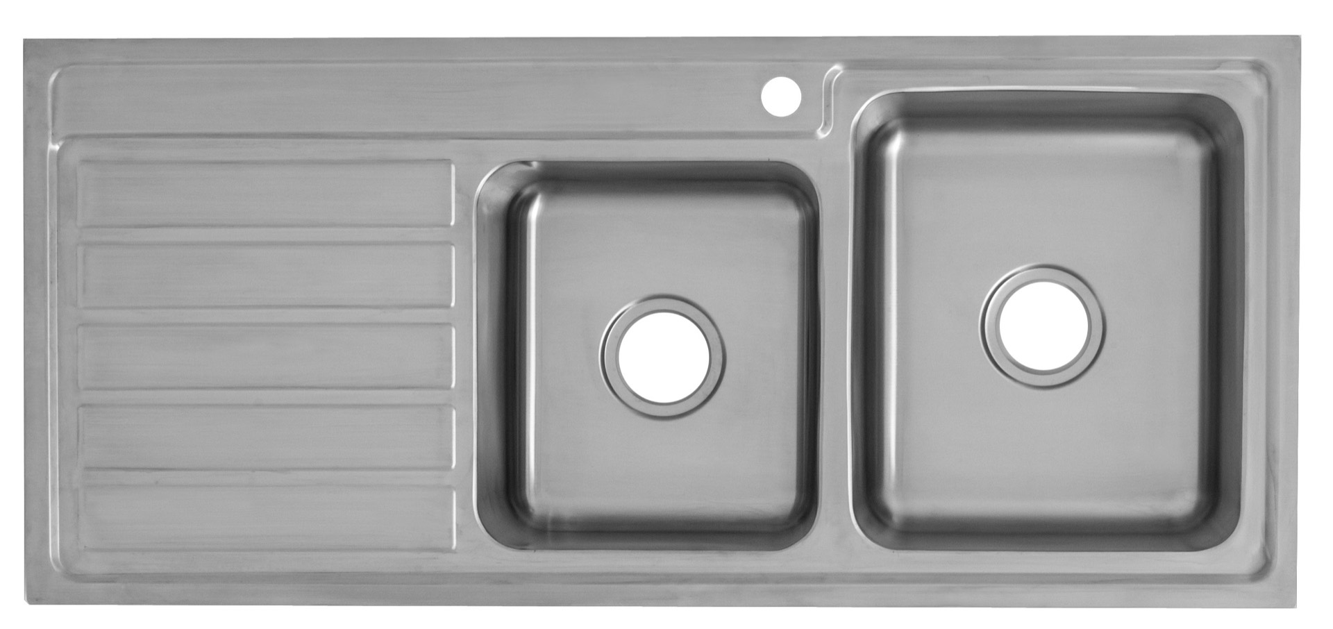 a2d813d579e96d94093a36db740f2adb-opt34 Seto 1 & 3/4 Bowl Single Drainer Sink - Image 1