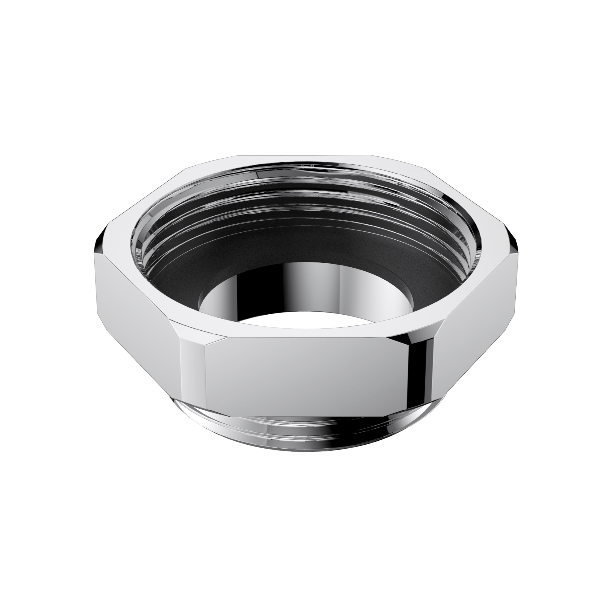 bs197-ad+chrome-opt33 Bottle Trap Adaptor - Image 1