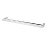 RUSHY - 800mm Chrome Double Towel Rail