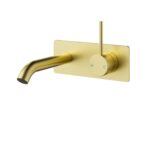 Otus Slimline Wall Basin Mixer Trim Kit Lever Up - Image 4