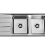 Seto Double Bowl Single Drainer Sink