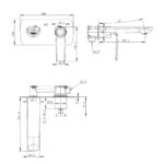 ESPERIA - Black & Chrome Spout Mixer
