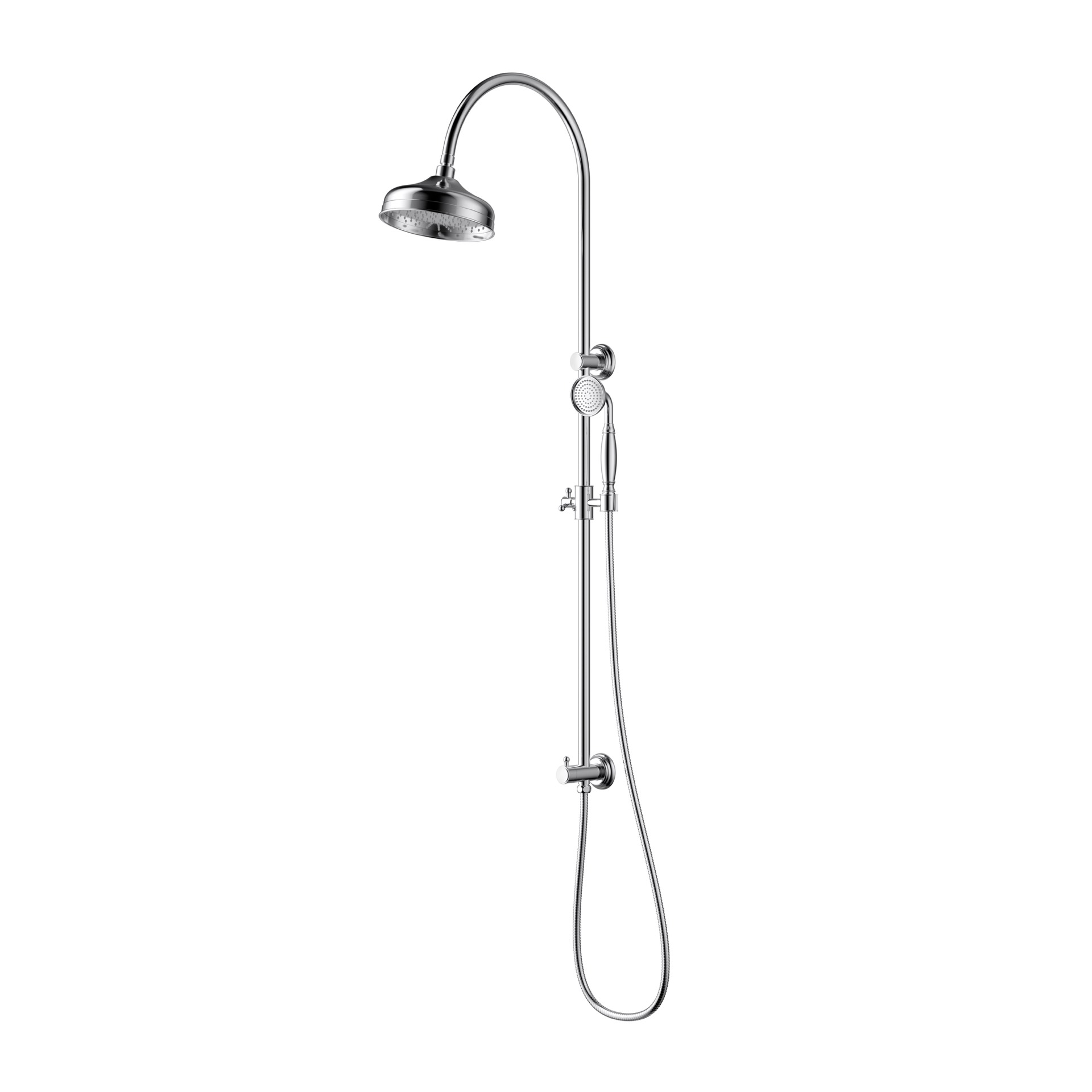 hpa868-201+chrome-opt21 Clasico Shower Set - Image 1