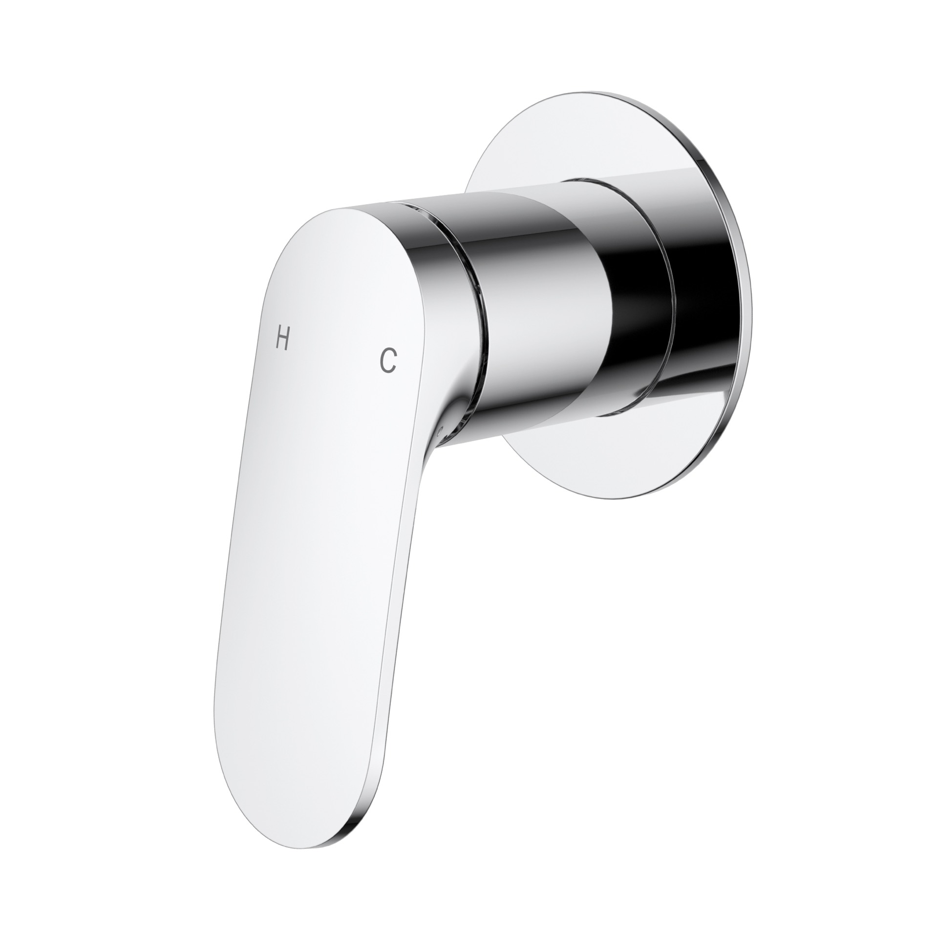 hyb168-301tk-ch+chrome-opt19 Sulu II Wall Mixer Trim Kits - Image 1