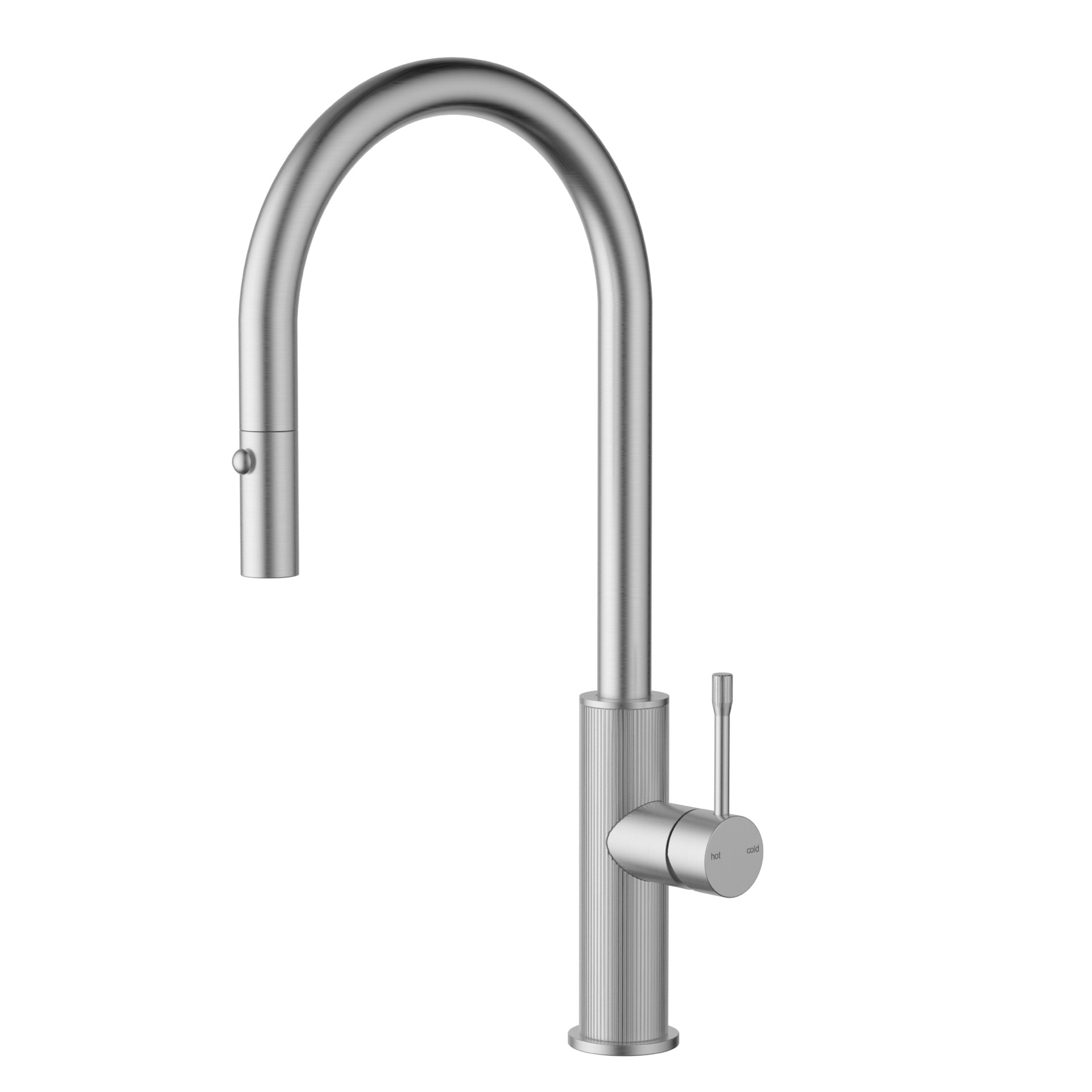 hyb585-103bn+brushed nickel-opt19 Linie Pull-Out Sink Mixer - Image 1