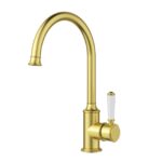 Clasico Sink Mixer Gooseneck / Ceramic Handle - Image 4
