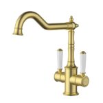 Clasico Sink Mixer Twin Handle / Ceramic Handle - Image 4