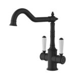 Clasico Sink Mixer Twin Handle / Ceramic Handle - Image 3