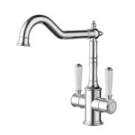 Clasico Sink Mixer Twin Handle / Ceramic Handle