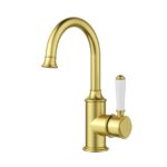 Clasico Basin Mixer Gooseneck / Ceramic Handle - Image 4