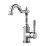 Clasico Tall Basin Mixer Hook Spout - Image 2