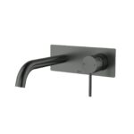 Hali Wall Basin Mixer Curved Spout - Image 3
