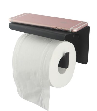 IVANO - Black Toilet Paper Holder