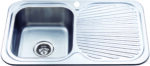 Cora Single Bowl Single Drainer Sink - Image 2