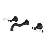 Clasico Bath Tap Set / Ceramic Handle - Image 3