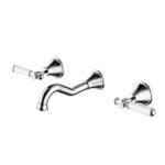 Clasico Bath Tap Set / Ceramic Handle