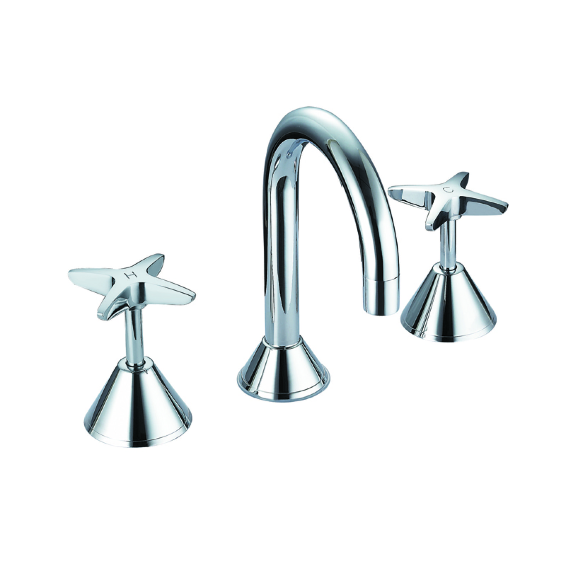pgnz04lf+chrome-opt31 Basin Tap Set - Image 1