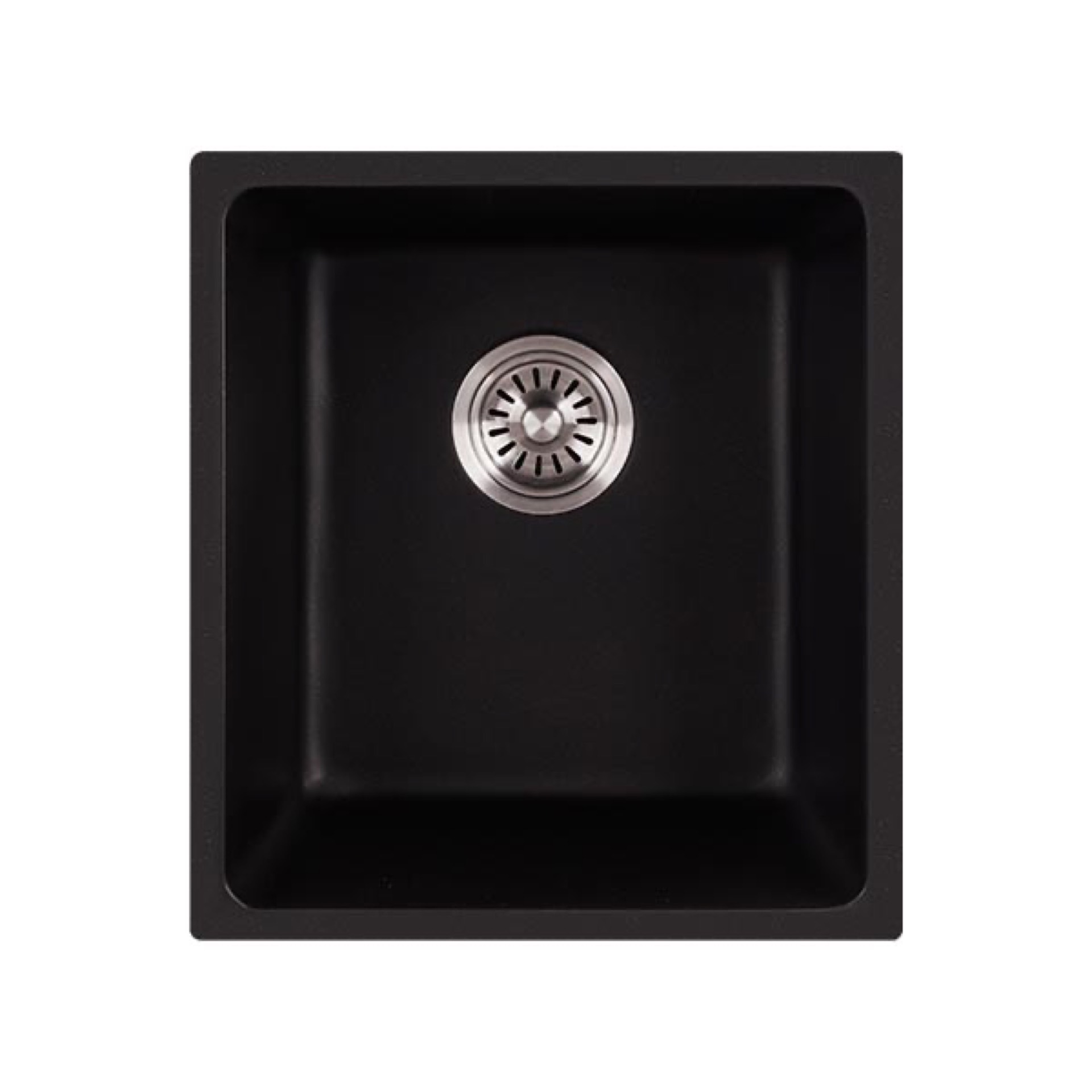 pgr3944-mb+matt black-opt29 Cora Granite Single Bowl Sink - Image 1