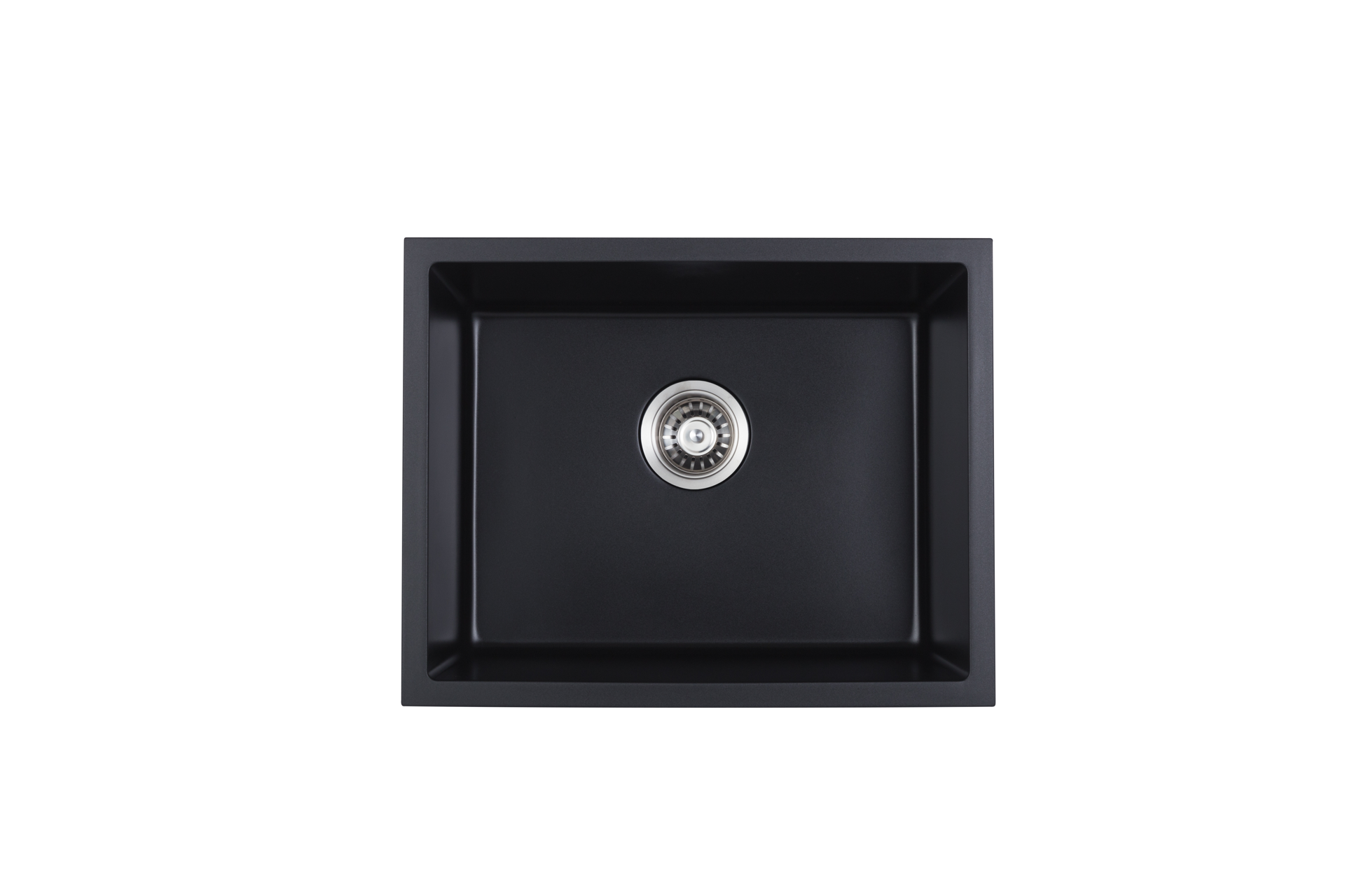 pgr5644-mb+matt black-opt29 Cora Granite Single Bowl Sink - Image 1
