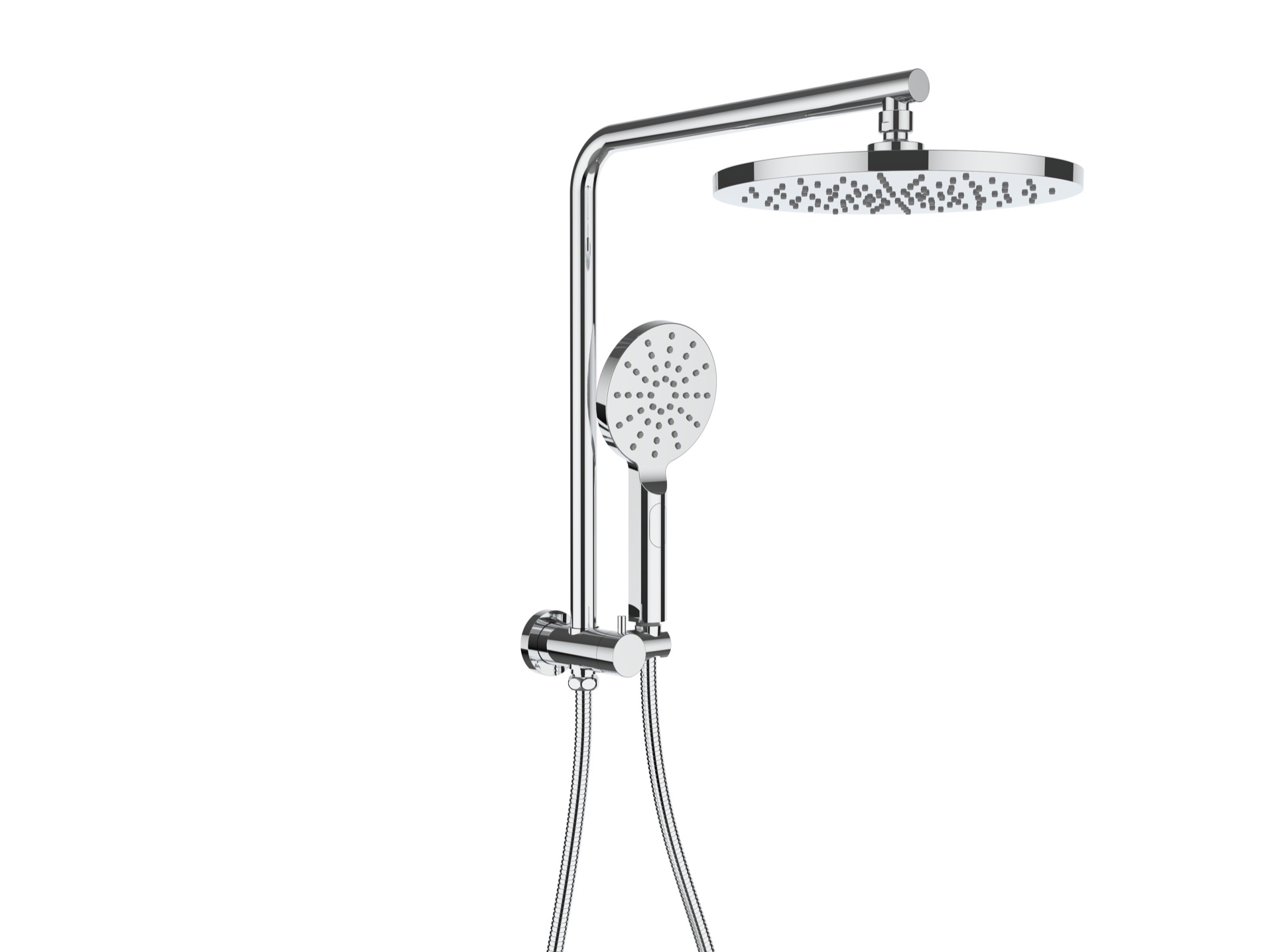 phc313031rn+chrome-opt30 Regal Shower Set Mini Multifunction - Image 1