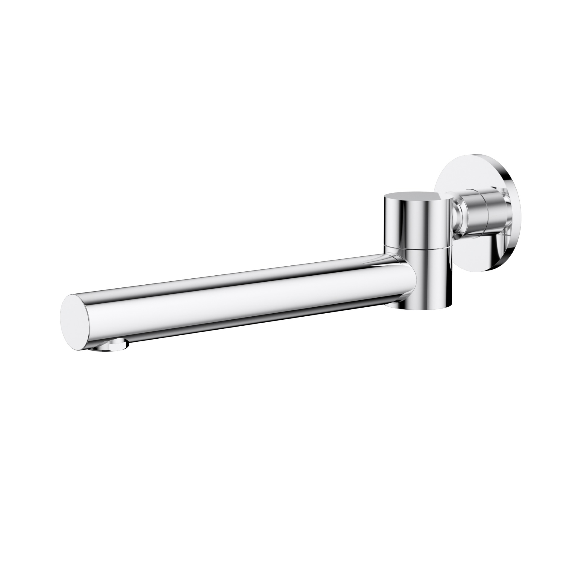 phd1005sw-lf+chrome-opt28 Otus Swivel Bath Spout - Image 1