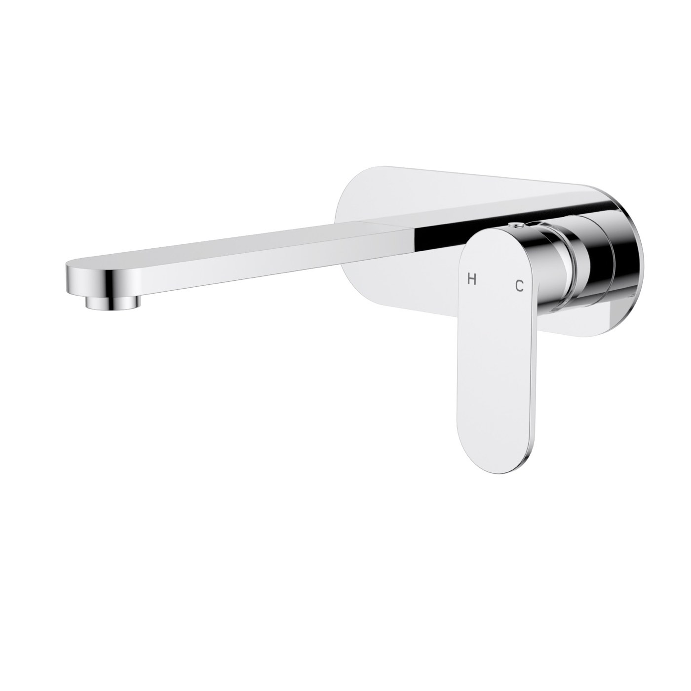 plb3003pc+chrome-opt48 Sora SS Wall Basin Mixer Trim Kits - Image 1