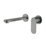 Sora SS Wall Basin Mixer Trim Kits With Separate Back Plate - Image 2