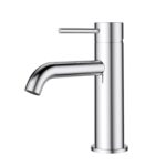 Otus Slimline Basin Mixer Curved Spout