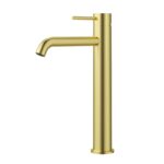 Otus Slimline Basin Mixer High Rise Curved Spout - Image 4