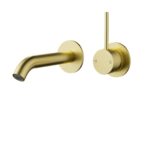 Otus Slimline Wall Basin Mixer Trim Kit Lever Up - Image 4