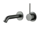 Otus Slimline Wall Basin Mixer Trim Kit Lever Up - Image 2