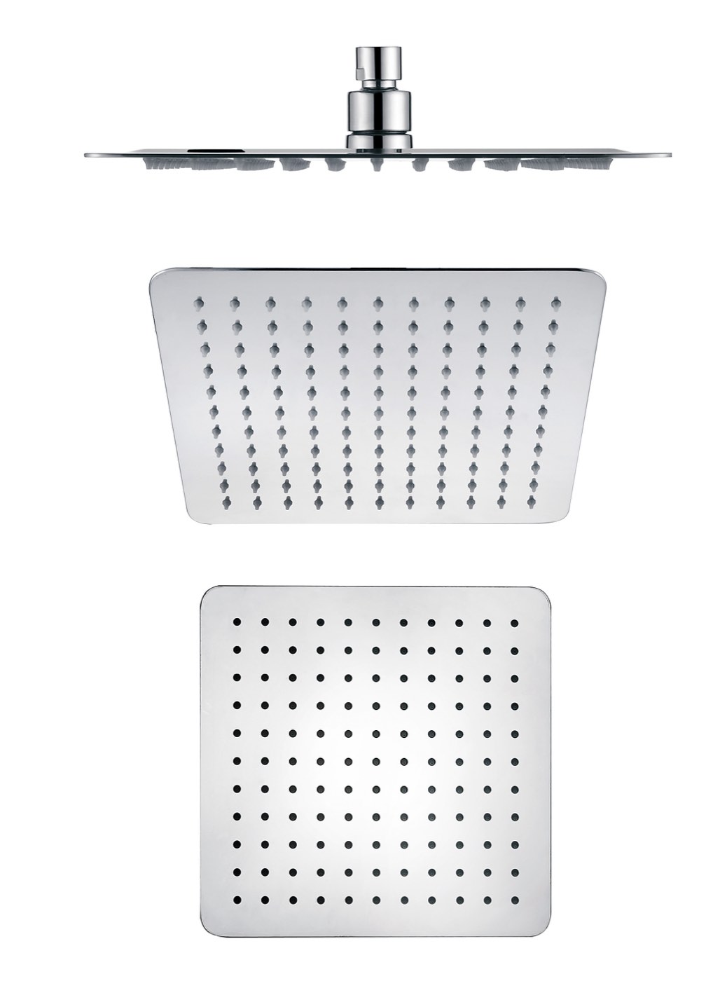 prs0901n+chrome-opt64 Nova Square Shower Head 250mm - Image 1