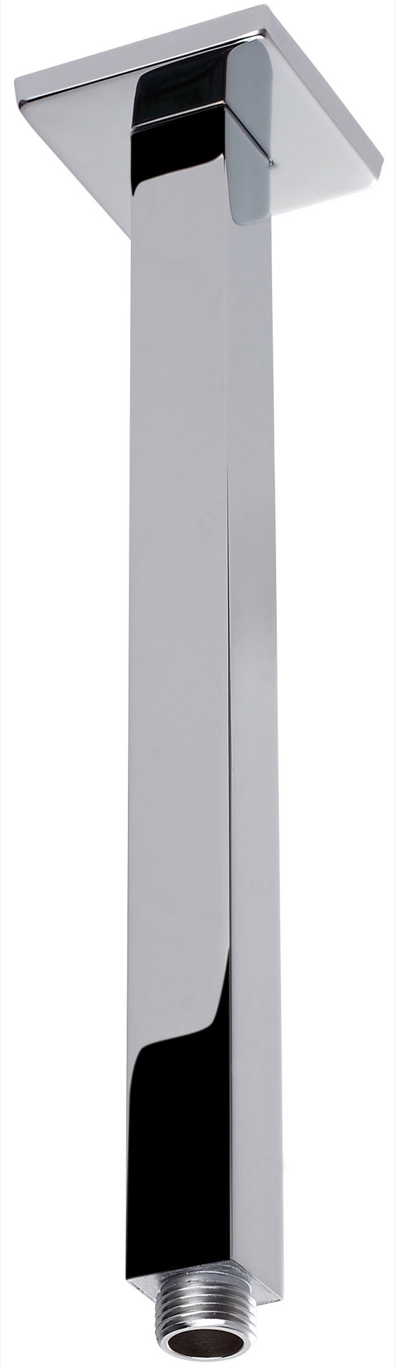 pry002b-chrome-opt17 Square Shower Arm - Image 1