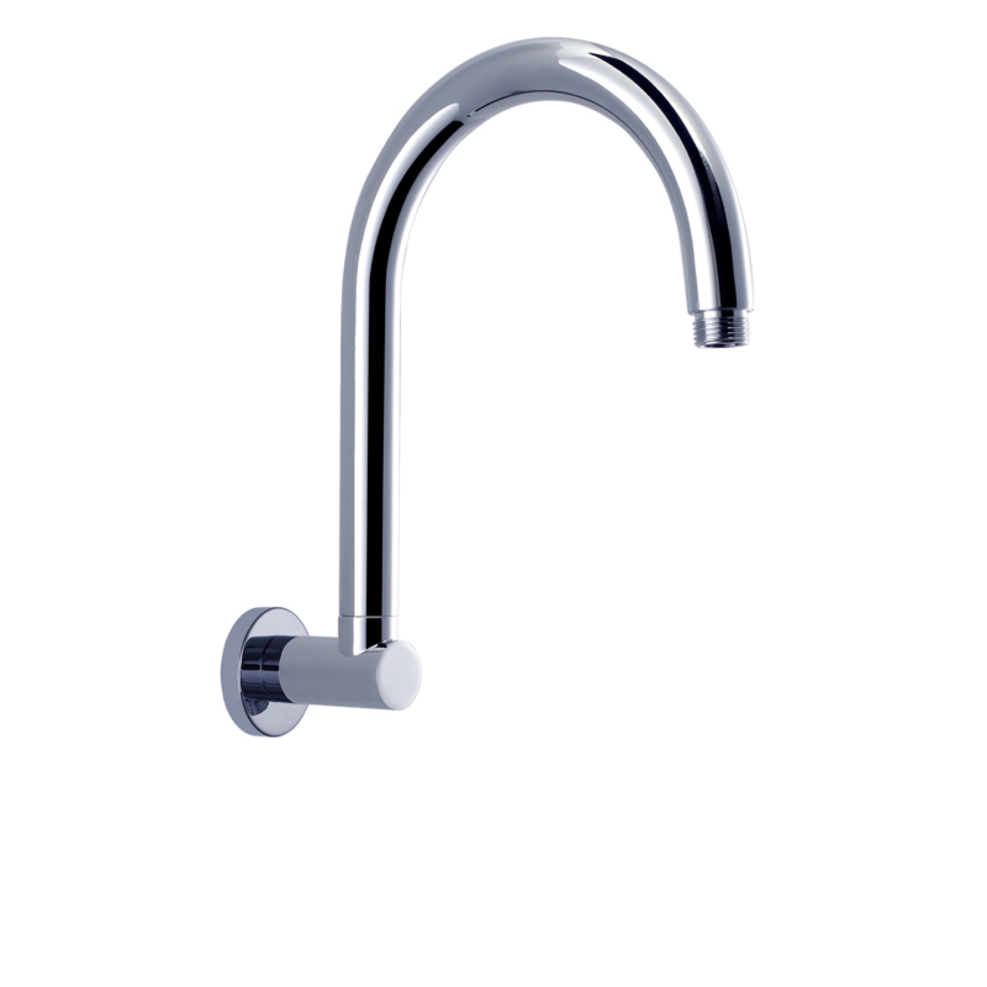 pry016n+chrome-opt17 Round Shower Arm - Image 1