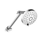 Amoza All Directional Shower Arm with 3 F Functions Head