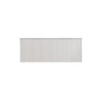 Vienna 1200mm Matt White Wall Hung Fluted Vanity (Double Bowls)