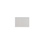Vienna 600mm Matt White Wall Hung Fluted Vanity Cabinet