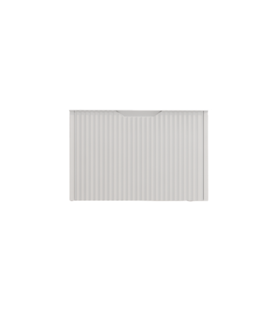 Vienna 750mm Matt White Wall Hung Vanity