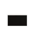 Vienna 900mm Matt Black Wall Hung Vanity