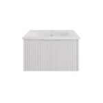 Vienna 900mm Matt White Wall Hung Vanity