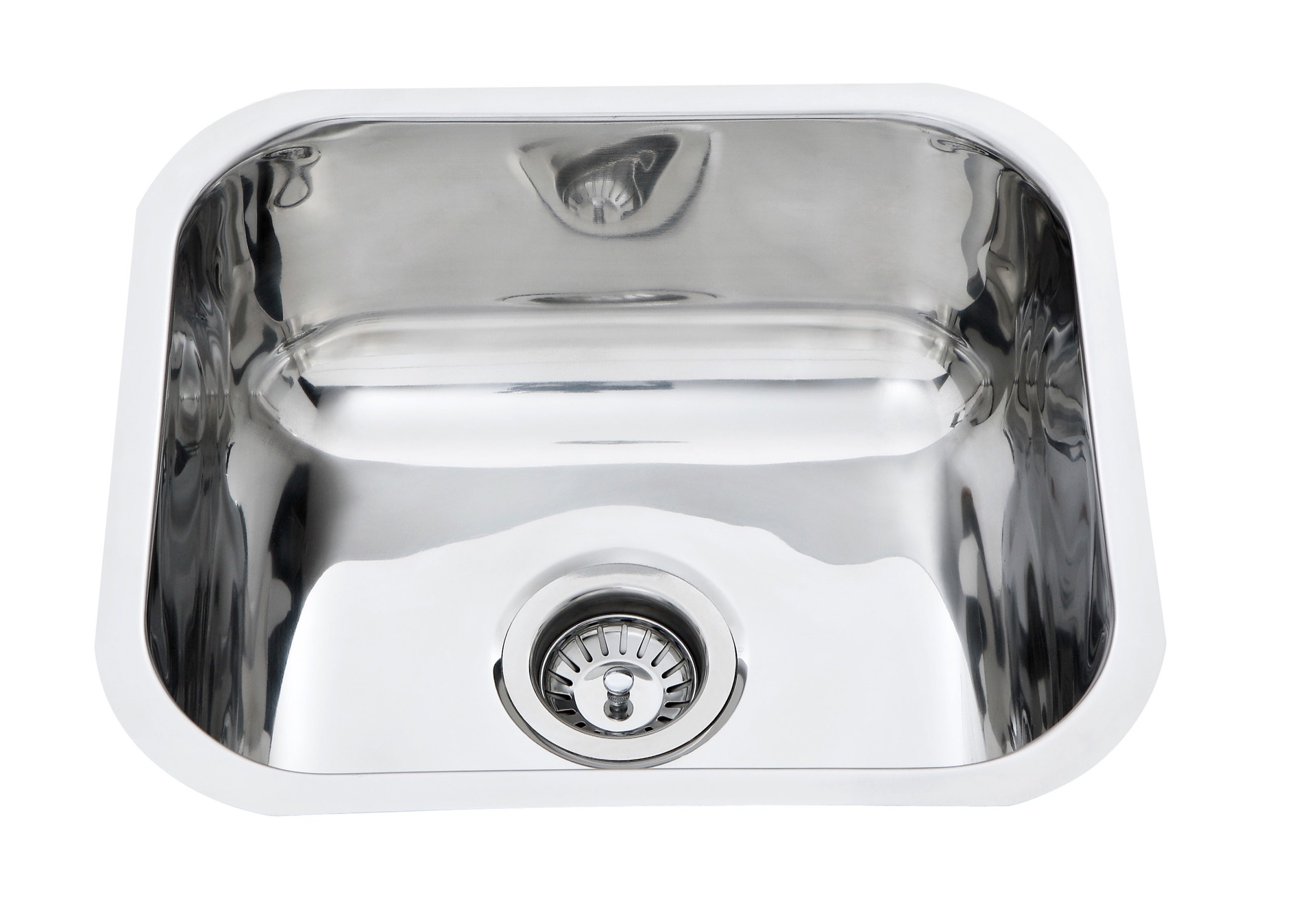 yh238a+stainless steel-opt22 Cora Single Bowl Undermount Sink 410mm - Image 1